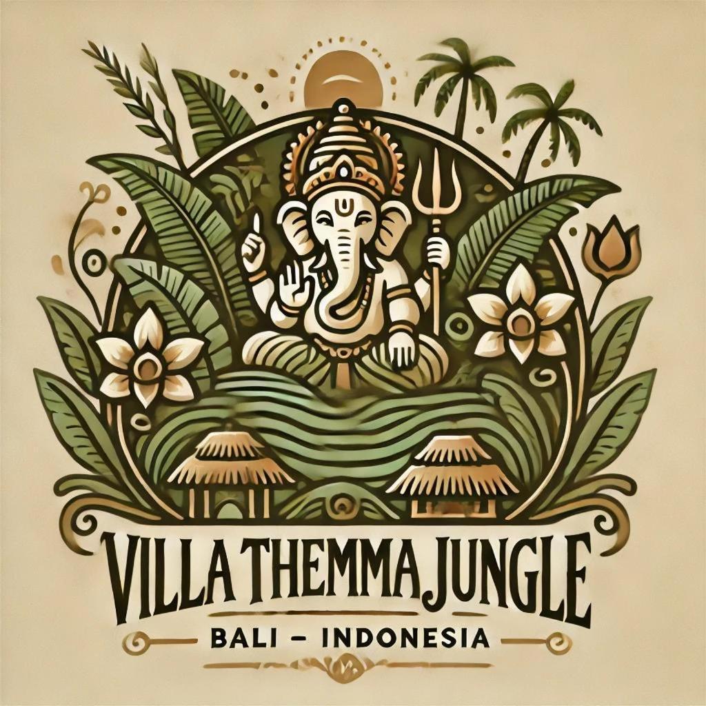 Villa Themma Jungle - Sumptuous 3Br Luxury Villa With Majestic Jungle View North Of Ubud Экстерьер фото