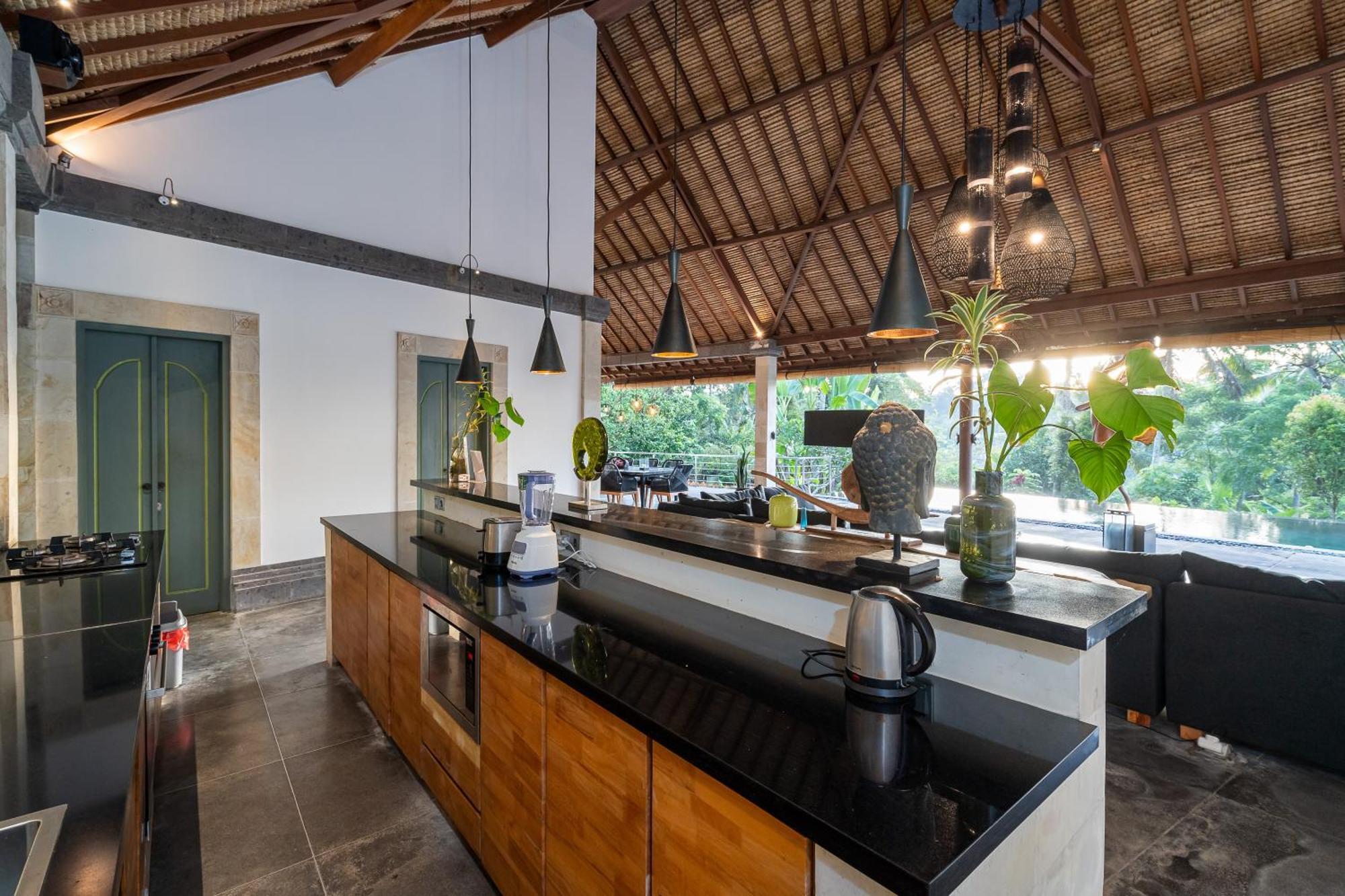 Villa Themma Jungle - Sumptuous 3Br Luxury Villa With Majestic Jungle View North Of Ubud Экстерьер фото
