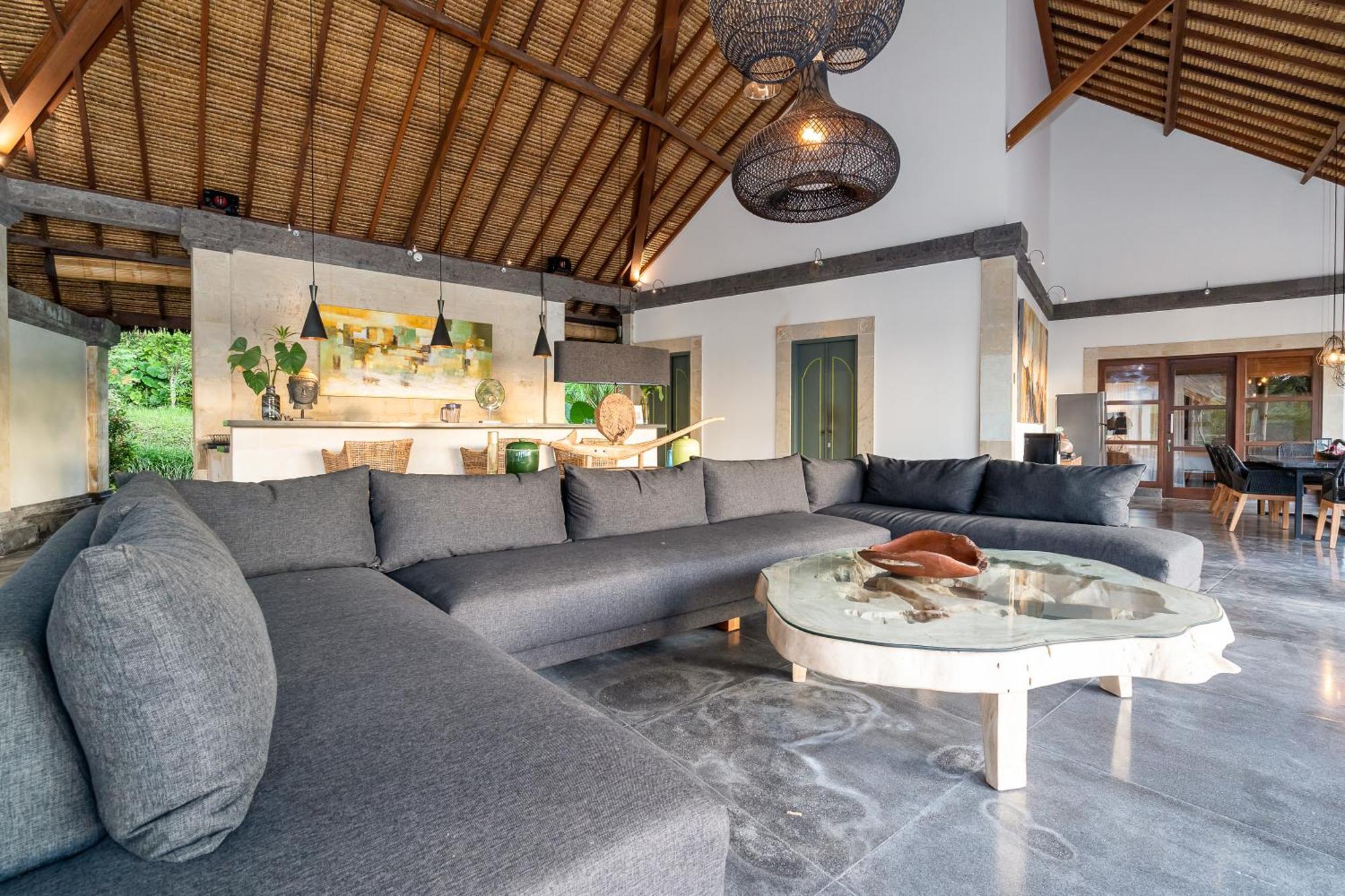 Villa Themma Jungle - Sumptuous 3Br Luxury Villa With Majestic Jungle View North Of Ubud Экстерьер фото