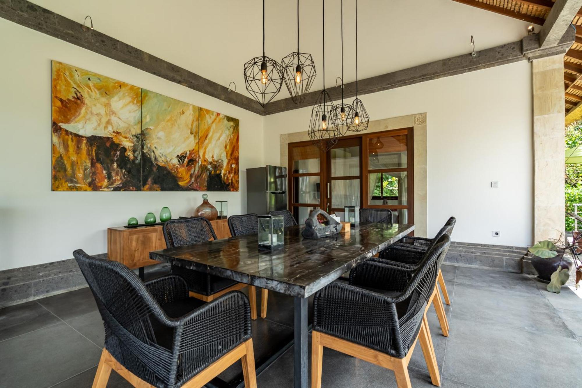 Villa Themma Jungle - Sumptuous 3Br Luxury Villa With Majestic Jungle View North Of Ubud Экстерьер фото