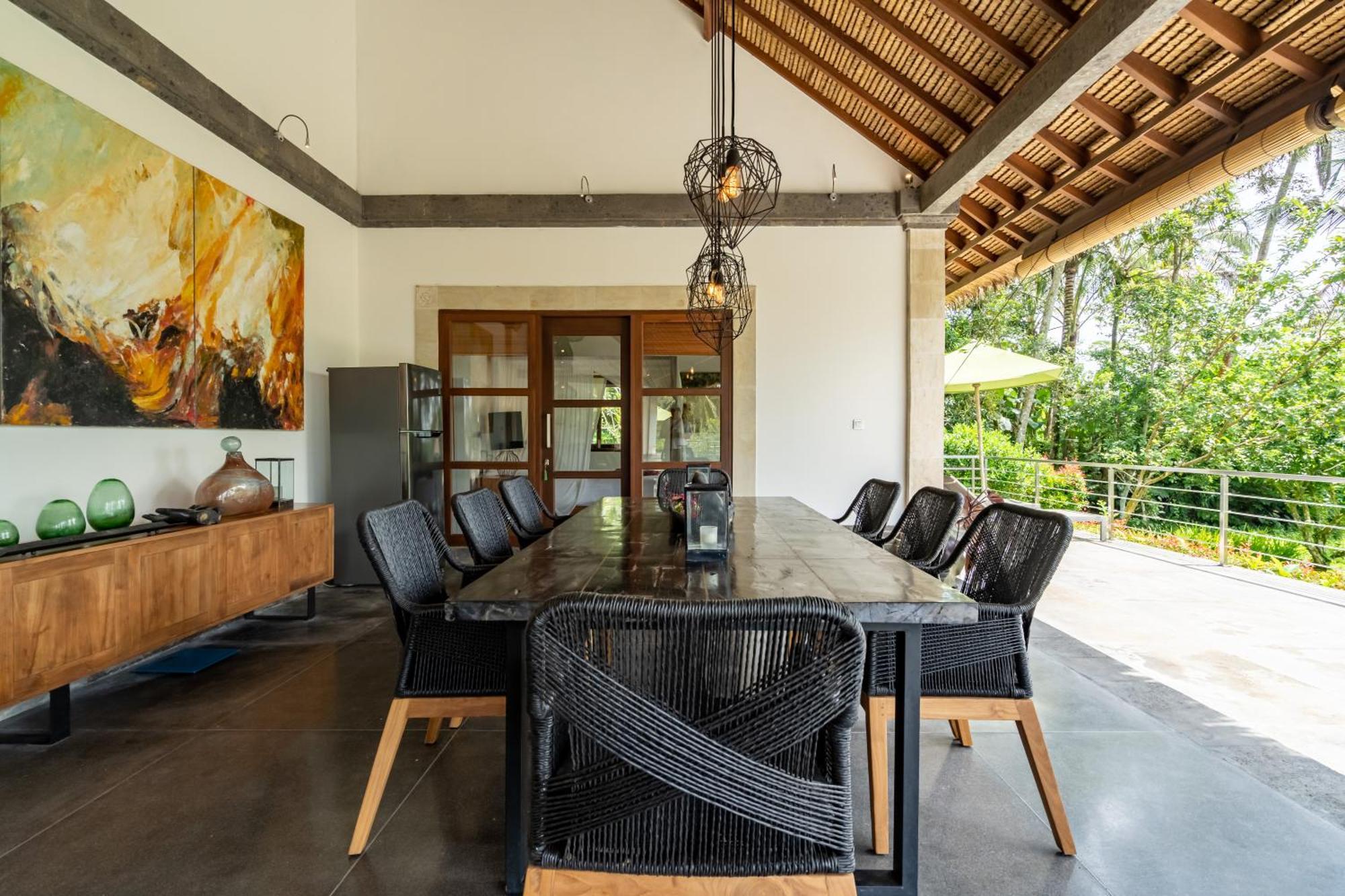Villa Themma Jungle - Sumptuous 3Br Luxury Villa With Majestic Jungle View North Of Ubud Экстерьер фото