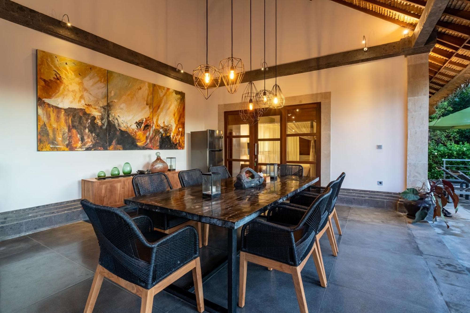 Villa Themma Jungle - Sumptuous 3Br Luxury Villa With Majestic Jungle View North Of Ubud Экстерьер фото
