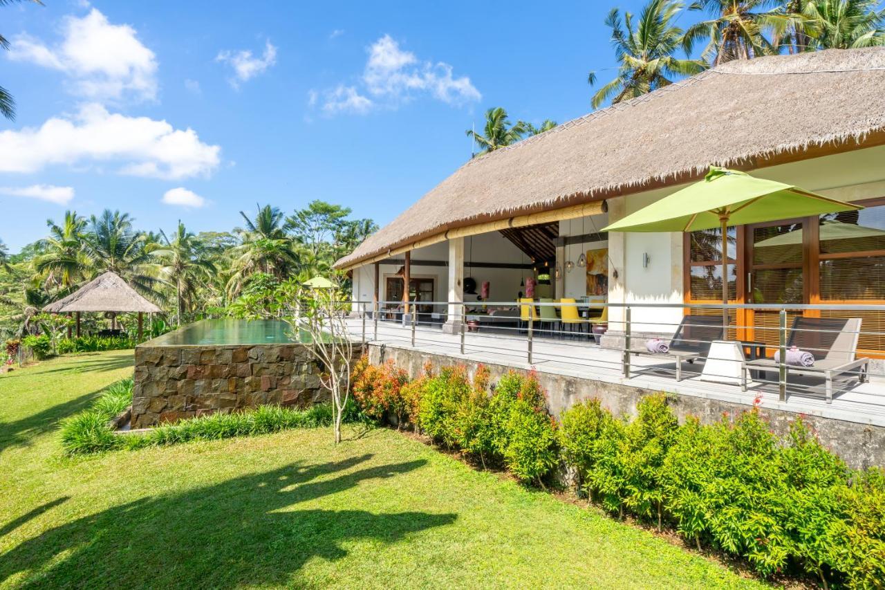 Villa Themma Jungle - Sumptuous 3Br Luxury Villa With Majestic Jungle View North Of Ubud Экстерьер фото