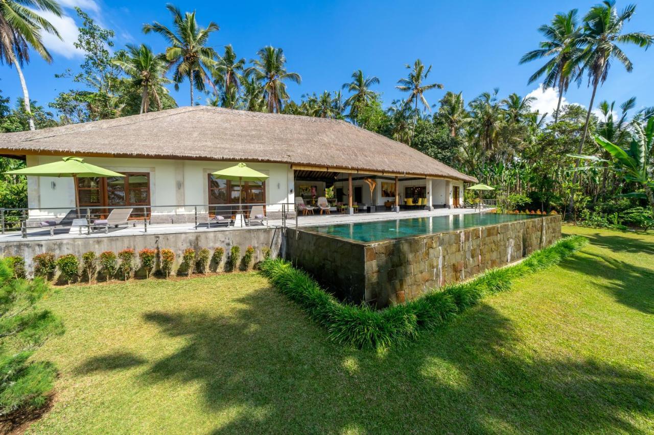 Villa Themma Jungle - Sumptuous 3Br Luxury Villa With Majestic Jungle View North Of Ubud Экстерьер фото