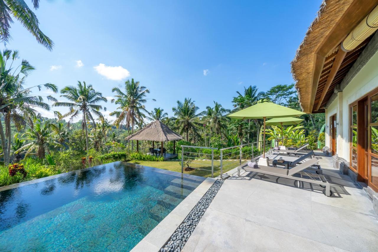 Villa Themma Jungle - Sumptuous 3Br Luxury Villa With Majestic Jungle View North Of Ubud Экстерьер фото