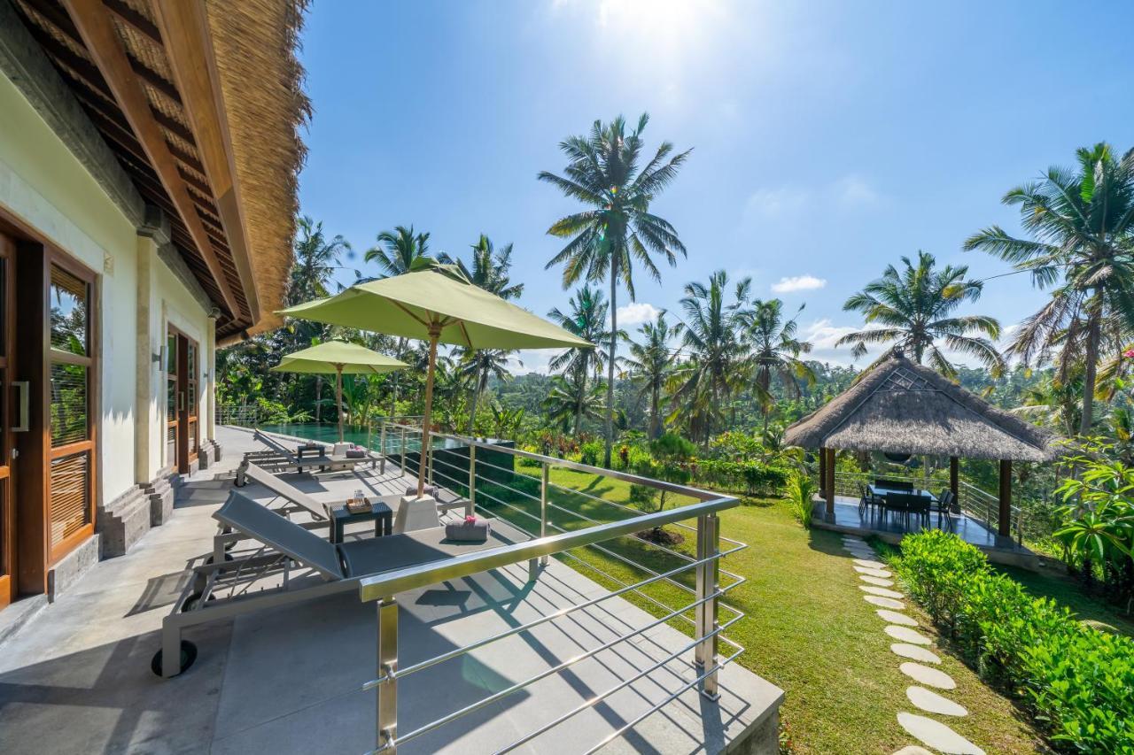 Villa Themma Jungle - Sumptuous 3Br Luxury Villa With Majestic Jungle View North Of Ubud Экстерьер фото